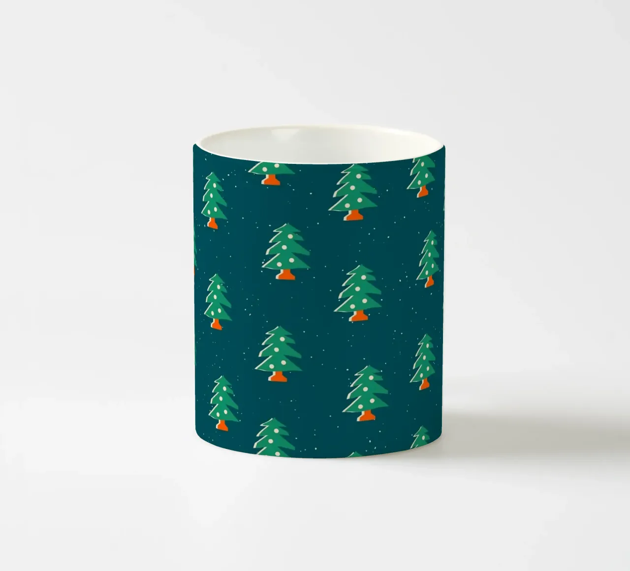 Christmas Pattern No 31 tazza in ceramica da treechild