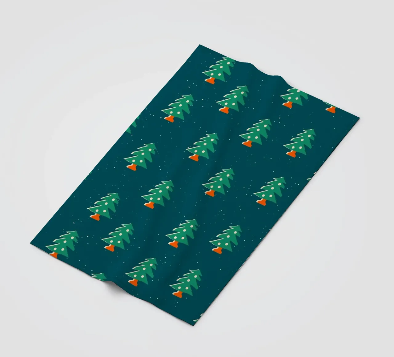 Christmas Pattern No 31 coperta in pile da treechild