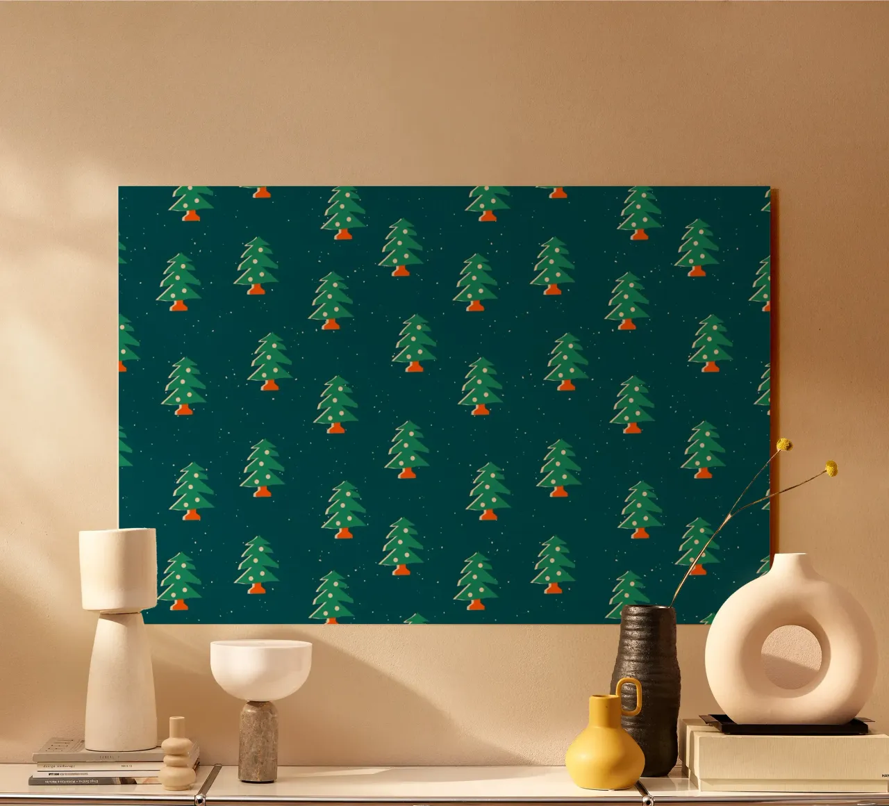 Christmas Pattern No 31 plexiglass da treechild