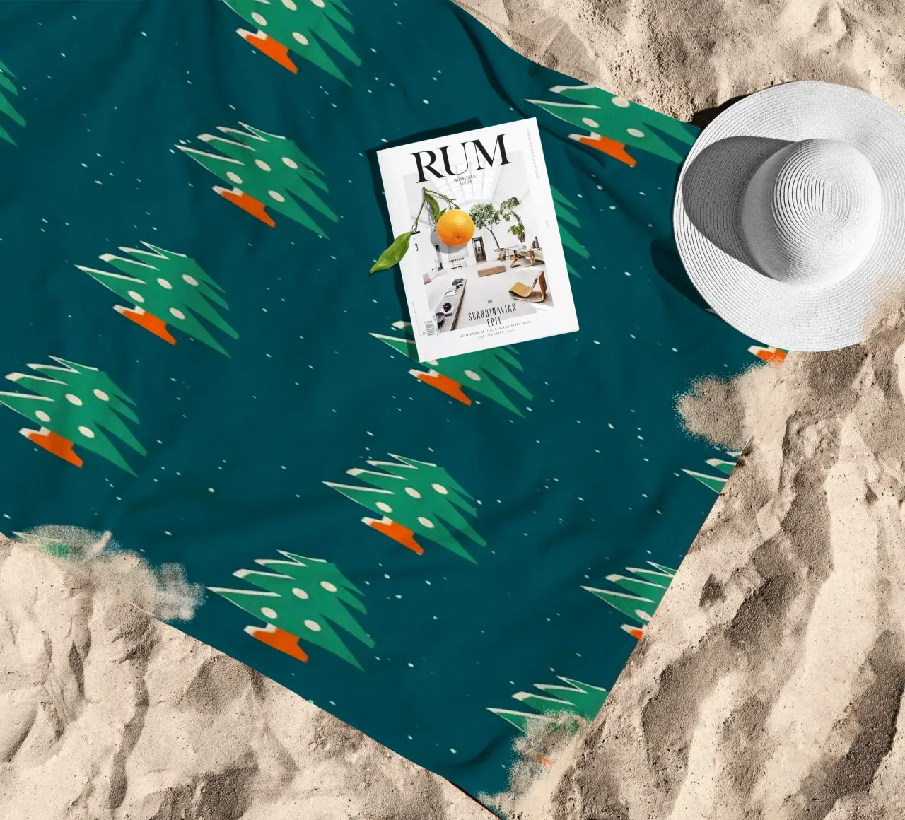 Christmas Pattern No 31 telo mare da treechild