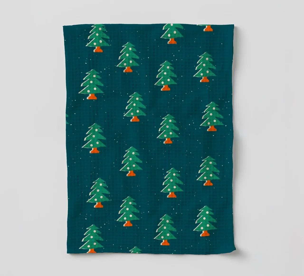 Christmas Pattern No 31 canovaccio da cucina da treechild