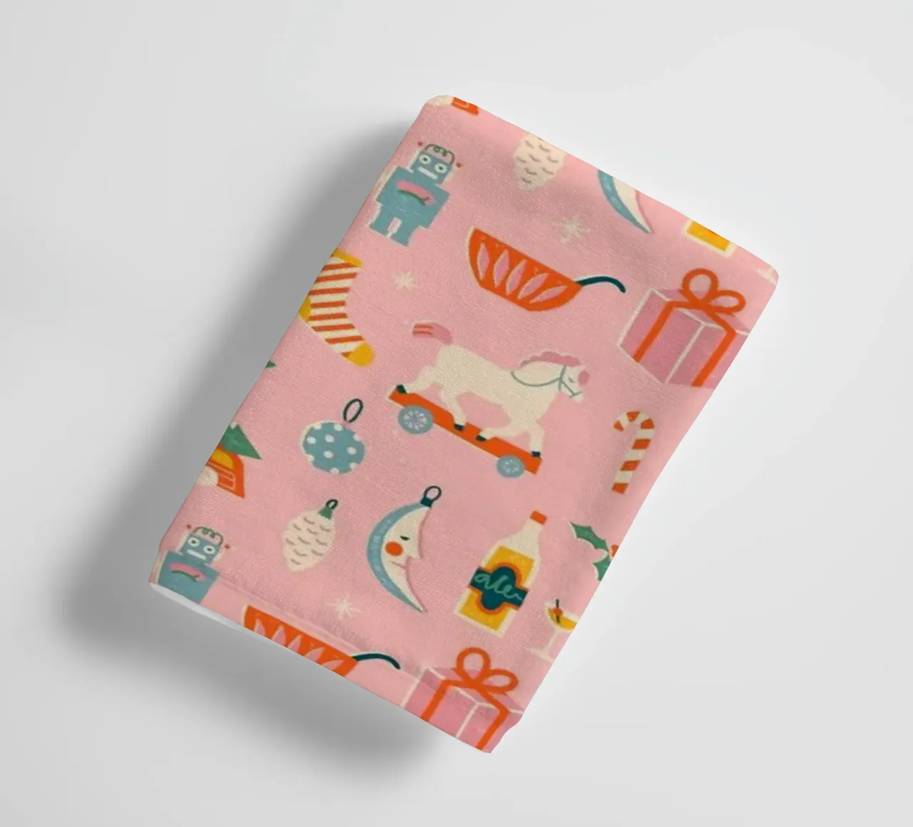 Christmas Pattern No 32 asciugamano da bagno da treechild