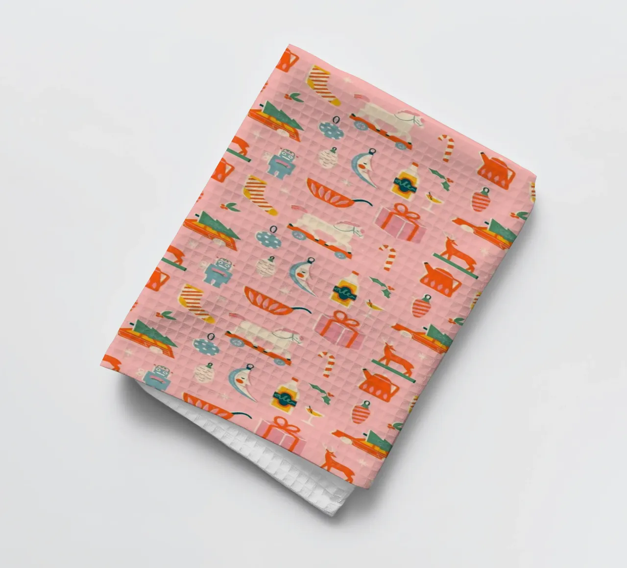 Christmas Pattern No 32 canovaccio da cucina da treechild
