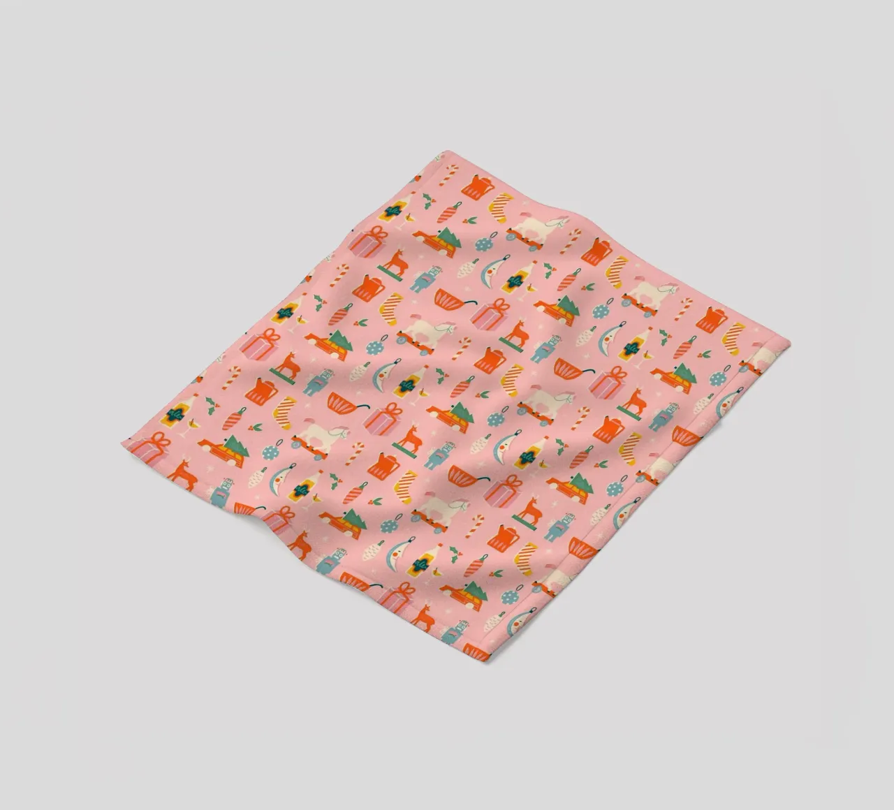 Christmas Pattern No 32 coperta in pile da treechild