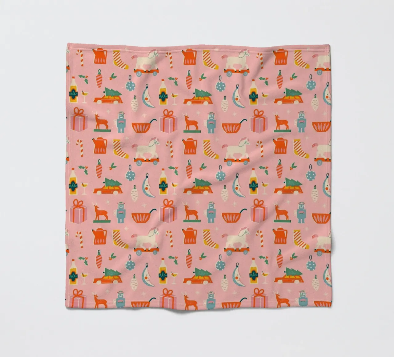 Christmas Pattern No 32 coperta in pile da treechild