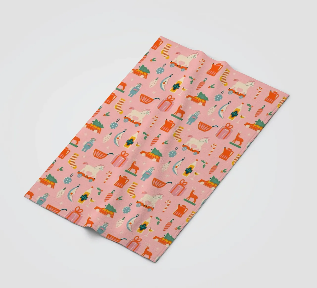 Christmas Pattern No 32 coperta in pile da treechild