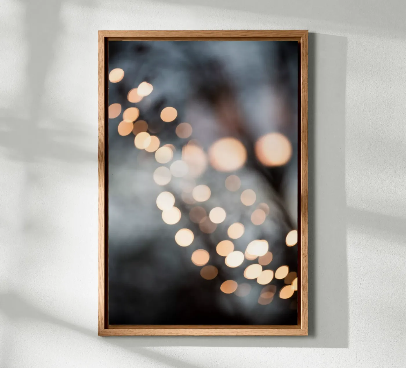 Winter Lights canvas by Mareike Böhmer Photography