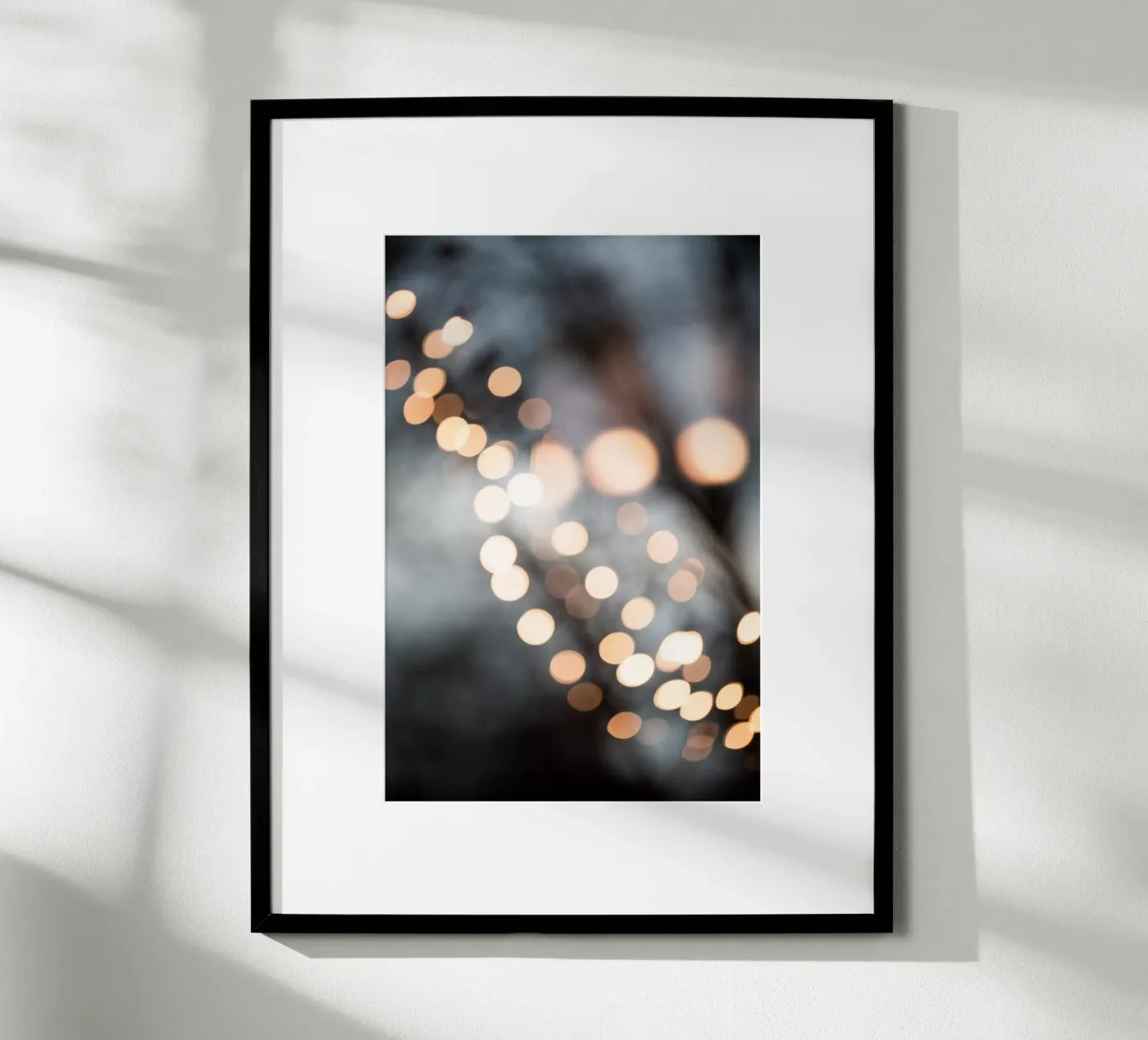 Winter Lights Poster von Mareike Böhmer Photography