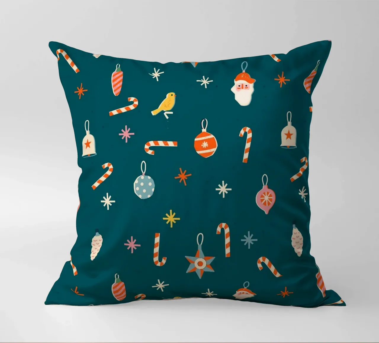 Christmas Pattern No 33 cuscino da treechild