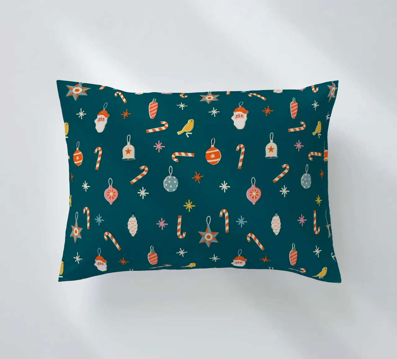 Christmas Pattern No 33 cuscino da treechild