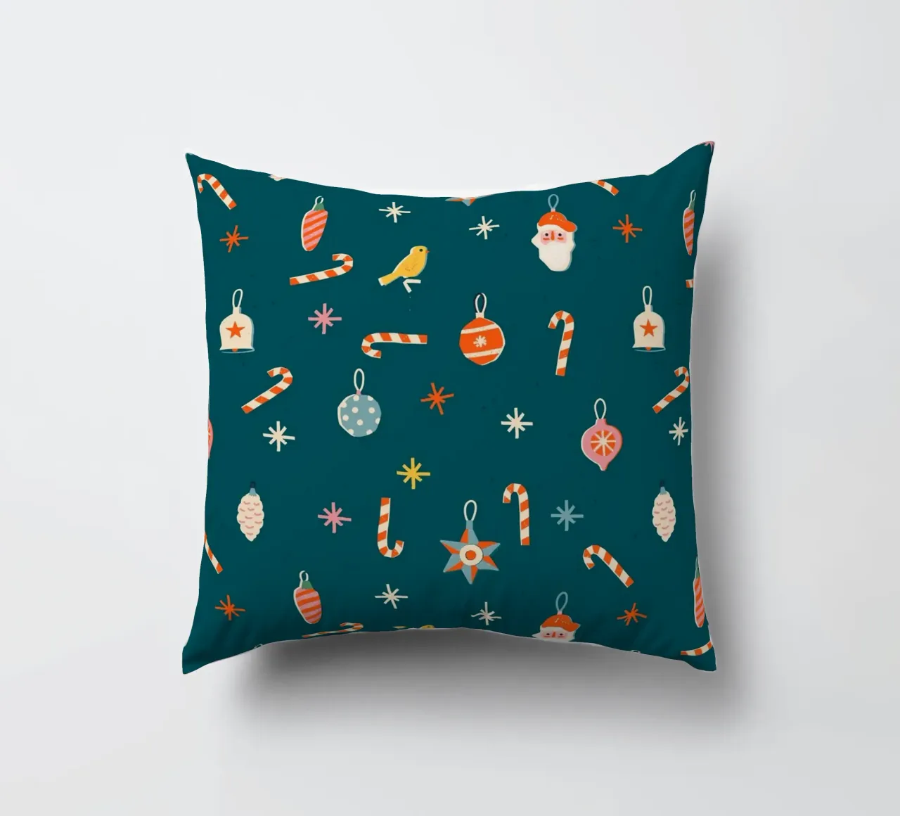 Christmas Pattern No 33 cuscino da treechild