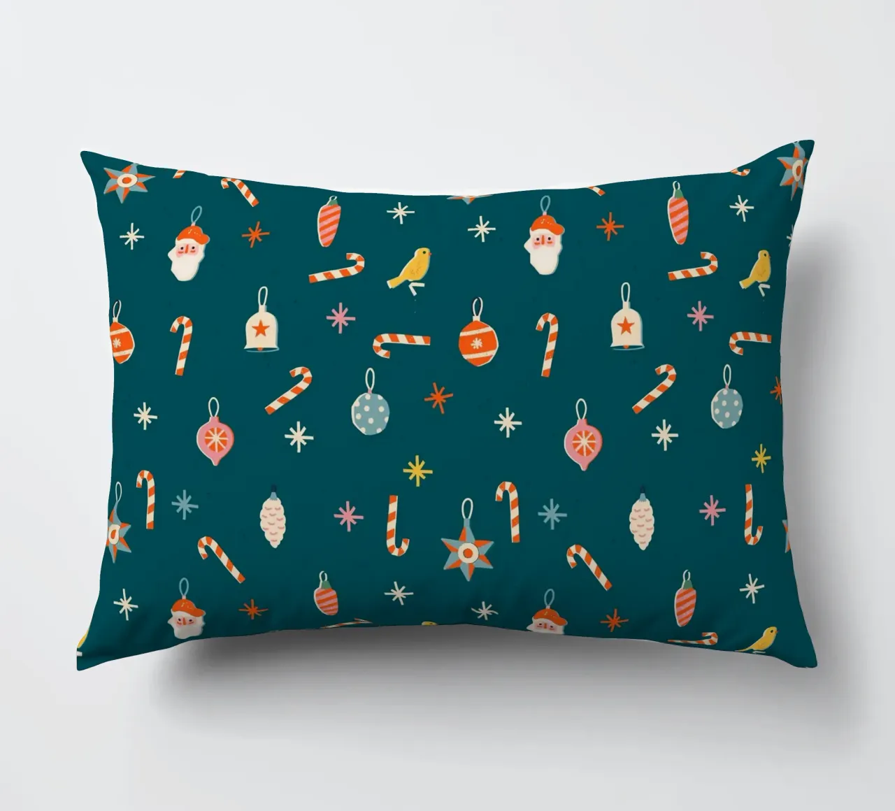 Christmas Pattern No 33 cuscino da treechild