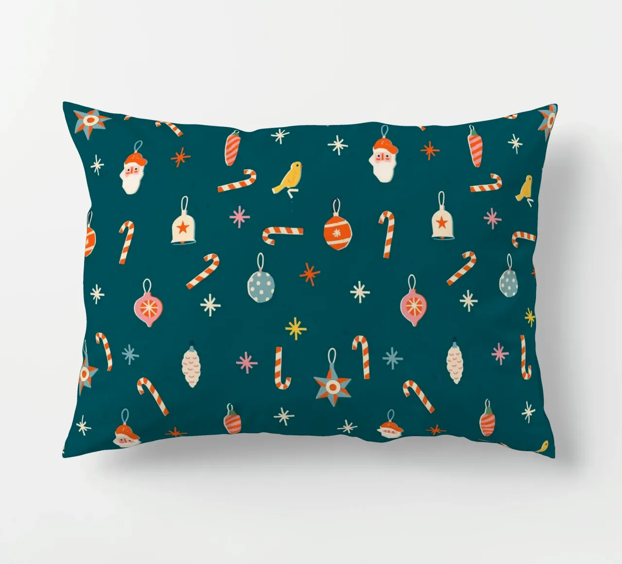 Christmas Pattern No 33 cuscino da treechild