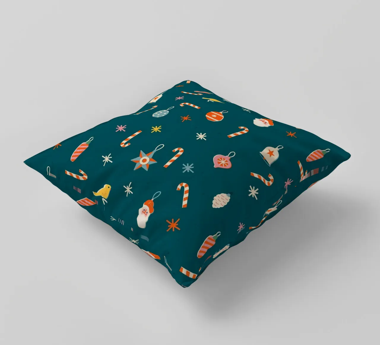 Christmas Pattern No 33 cuscino da treechild