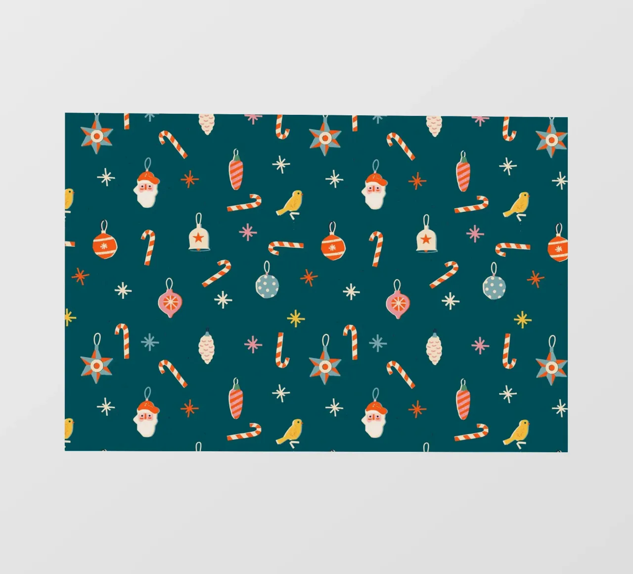 Christmas Pattern No 33 telo in pvc da treechild