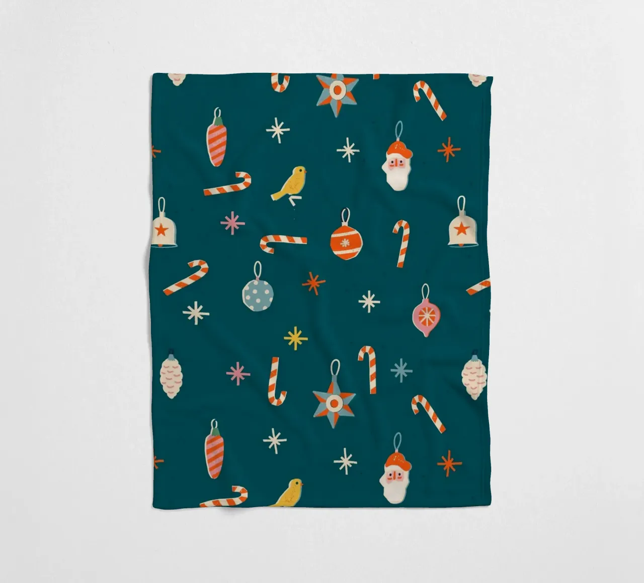 Christmas Pattern No 33 coperta in pile da treechild