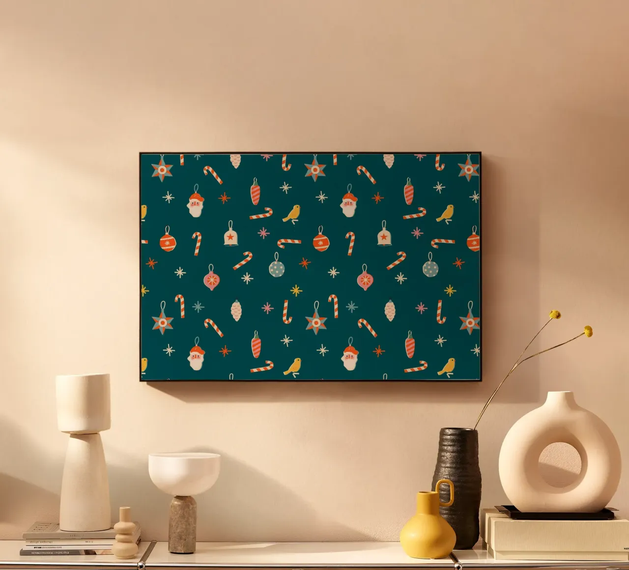 Christmas Pattern No 33 plexiglass da treechild