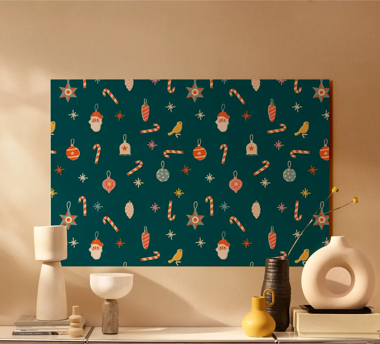 Christmas Pattern No 33 plexiglass da treechild