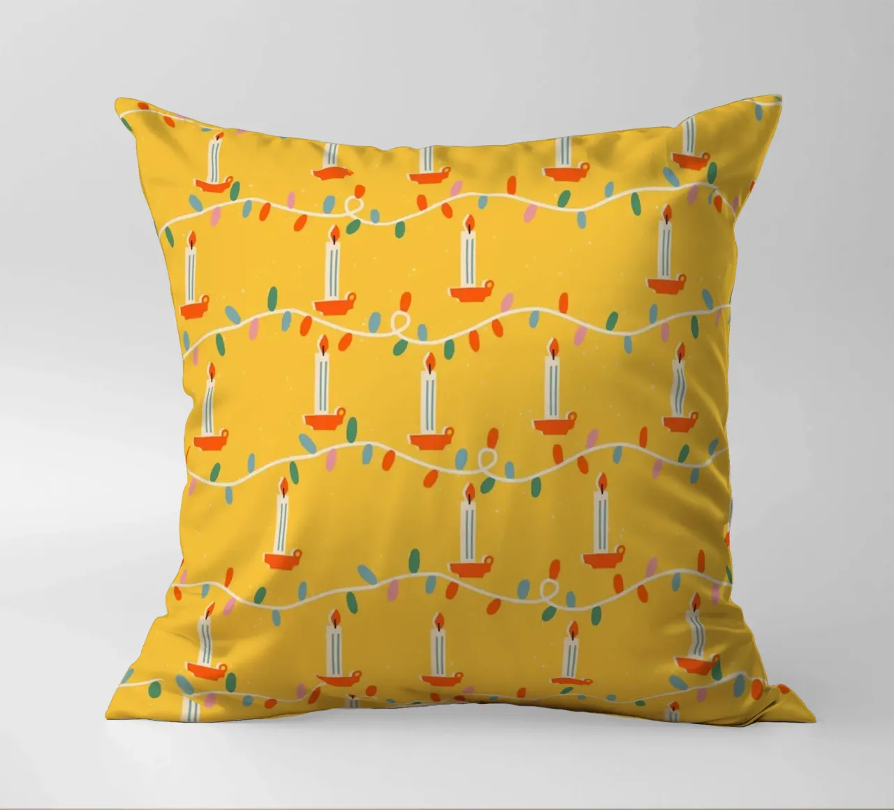 Christmas Pattern No 34 cuscino da treechild