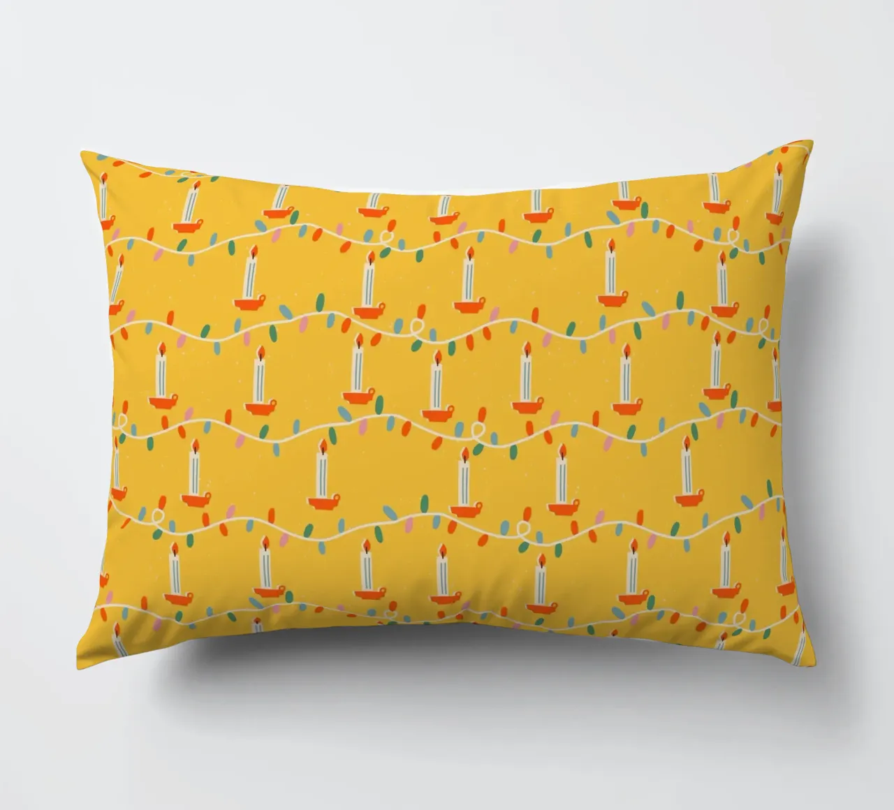 Christmas Pattern No 34 cuscino da treechild