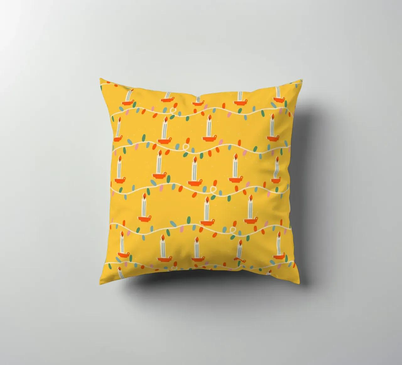 Christmas Pattern No 34 cuscino da treechild