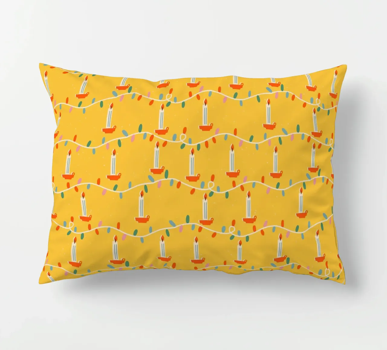 Christmas Pattern No 34 cuscino da treechild