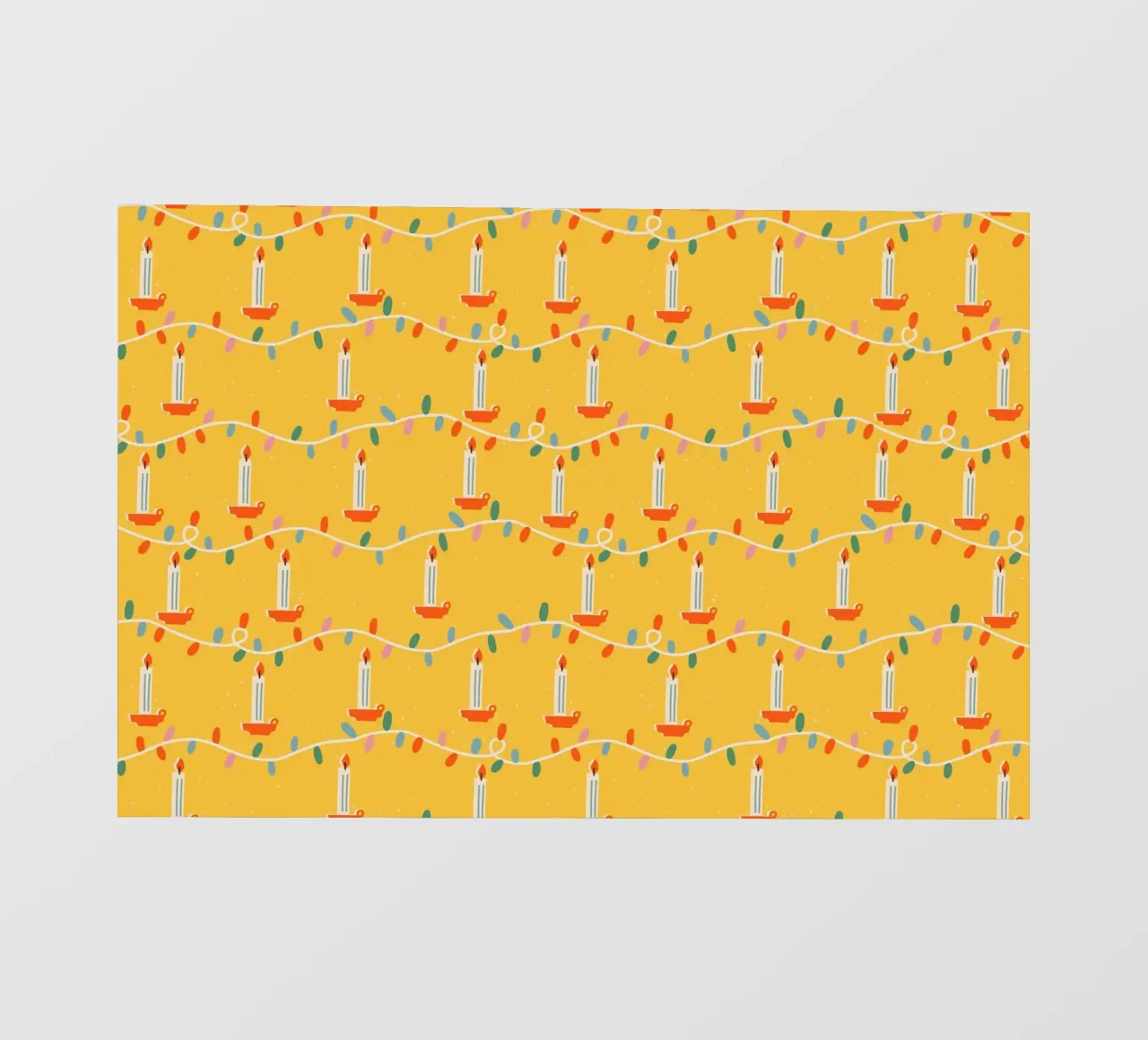 Christmas Pattern No 34 telo in pvc da treechild