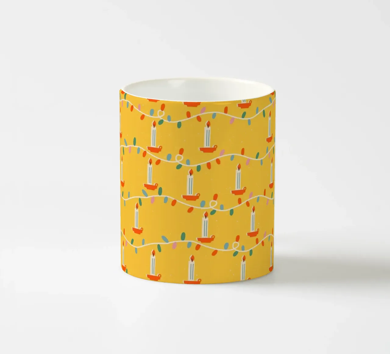Christmas Pattern No 34 tazza in ceramica da treechild