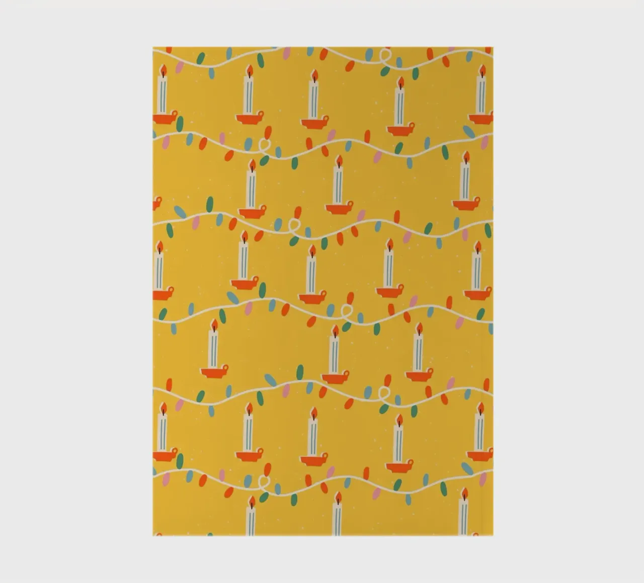 Christmas Pattern No 34 notebook by treechild