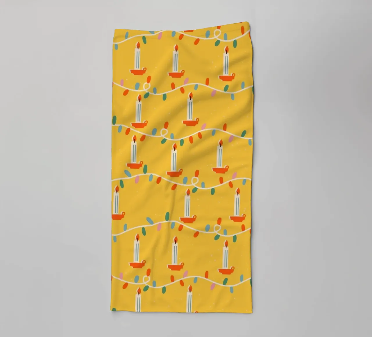Christmas Pattern No 34 asciugamano da bagno da treechild