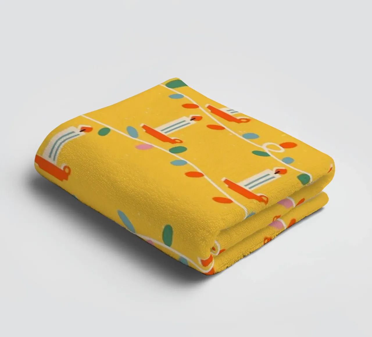 Christmas Pattern No 34 asciugamano da bagno da treechild