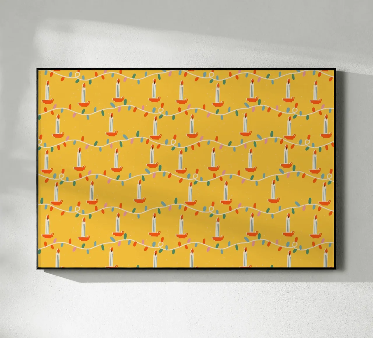 Christmas Pattern No 34 plexiglass da treechild