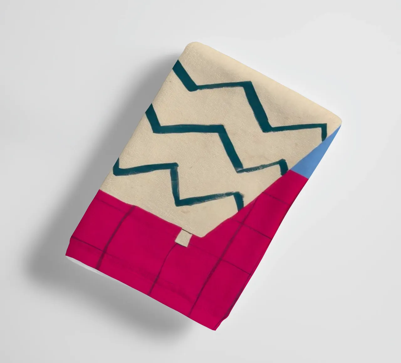 Pear on Zigzag towel by Mark Solaria