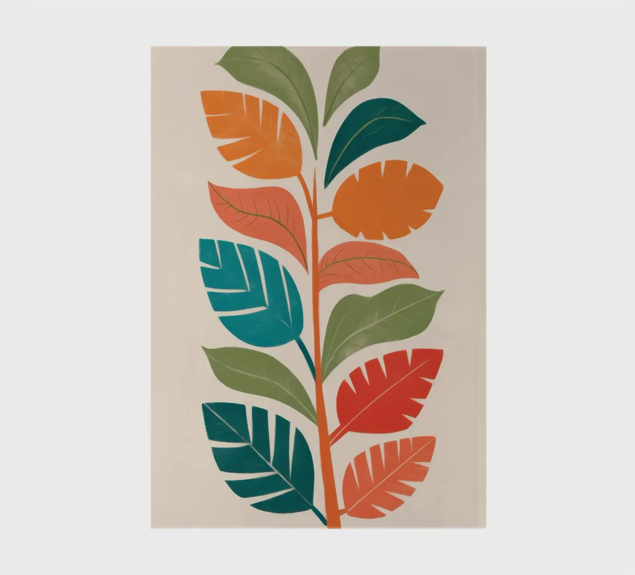 Autumn Cascade Branch notebook by Selene Shade