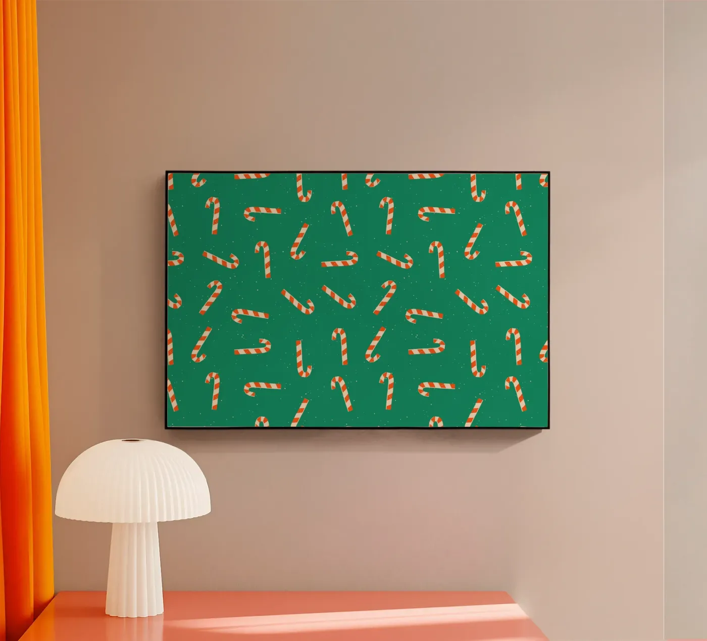 Christmas Pattern No 36 plexiglass da treechild