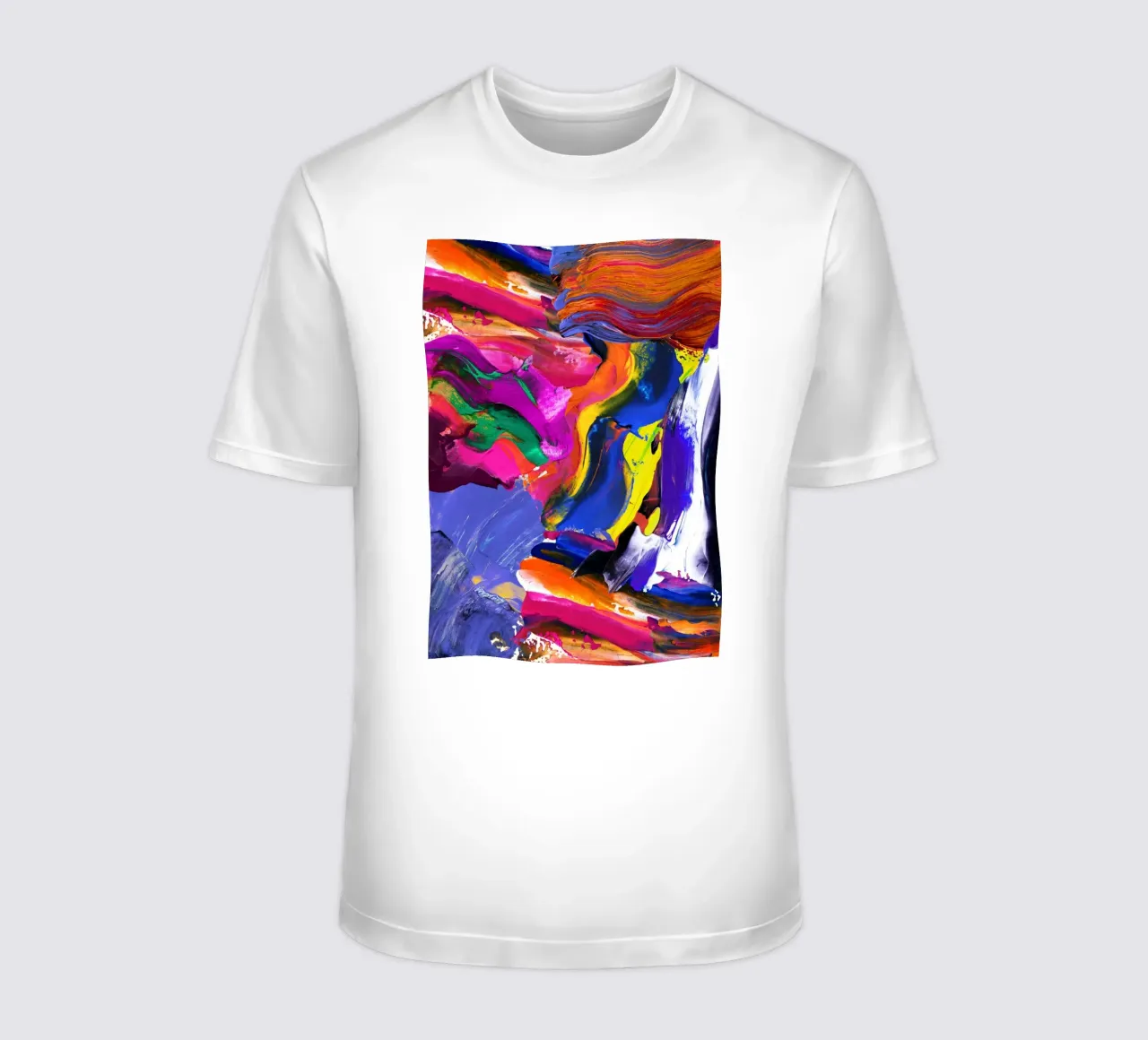 Echoes in Color t-shirt da RS LAB STUDIO