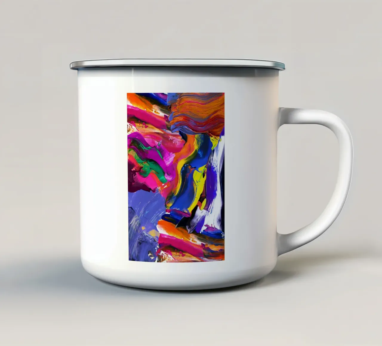 Echoes in Color tazza in smalto da RS LAB STUDIO