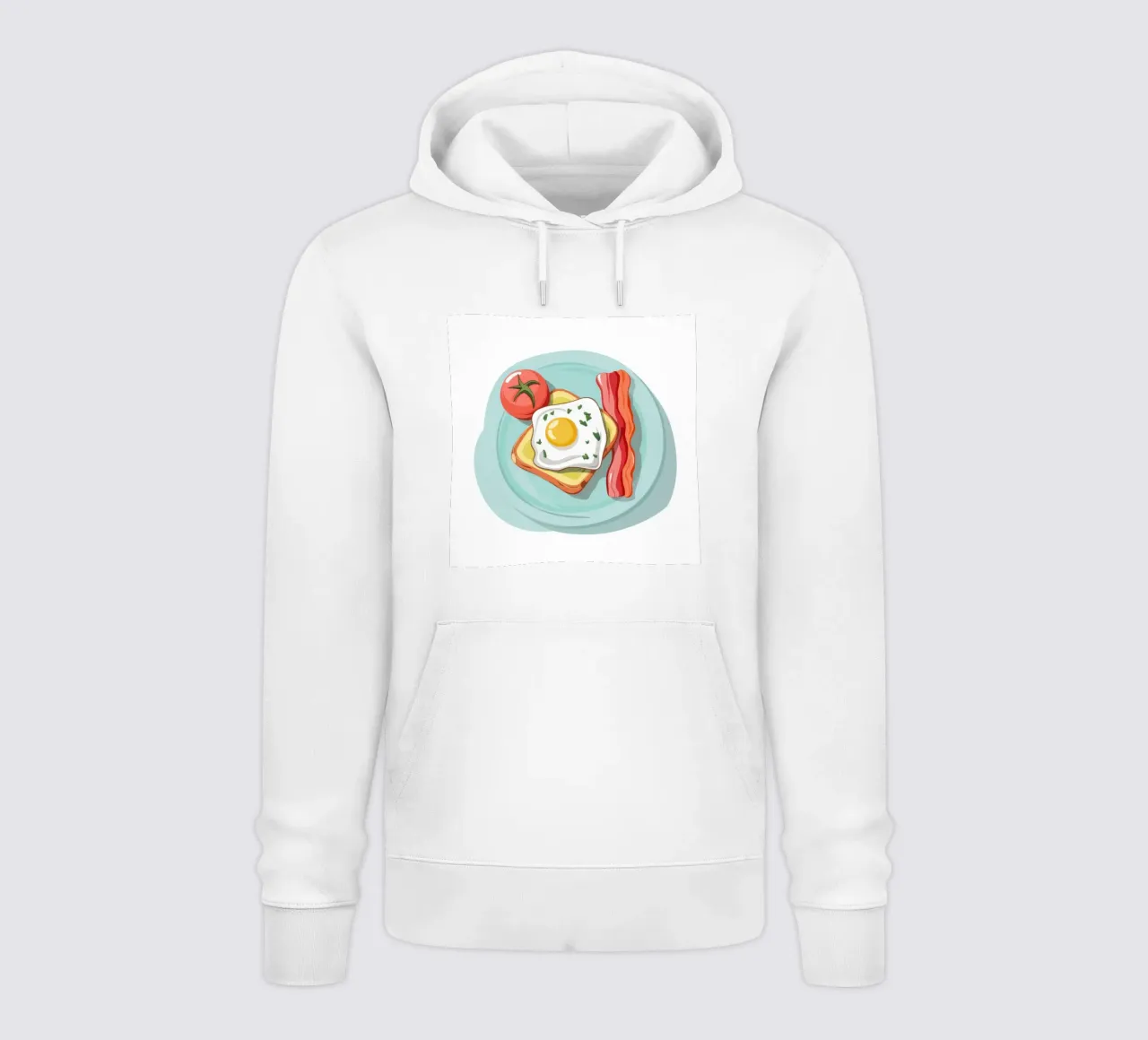 Piatto classico del mattino felpa con cappuccio da Selene Shade