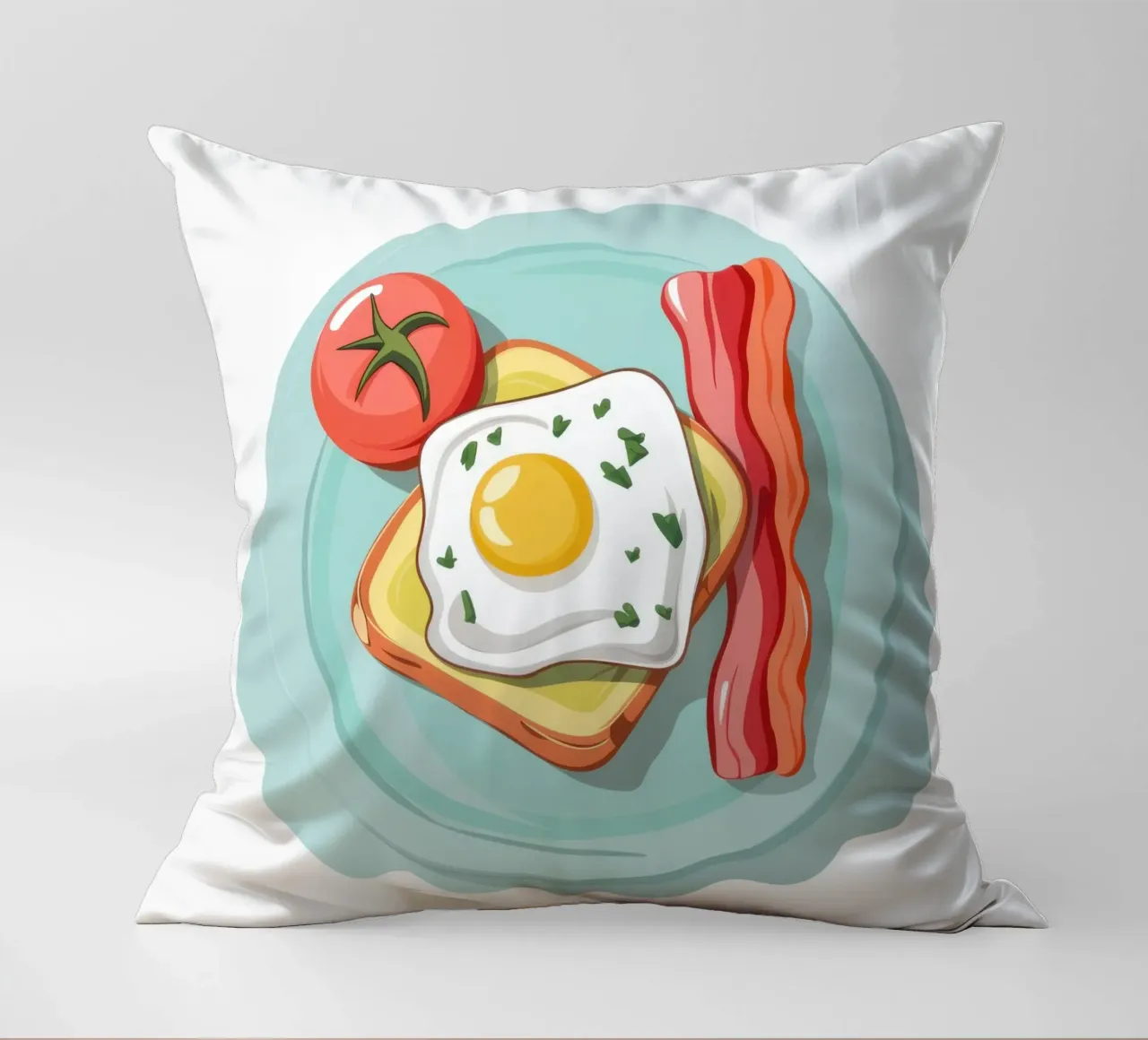 Piatto classico del mattino cuscino da Selene Shade