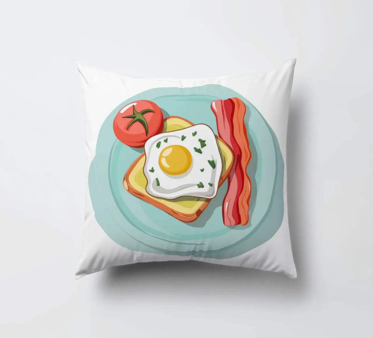 Piatto classico del mattino cuscino da Selene Shade