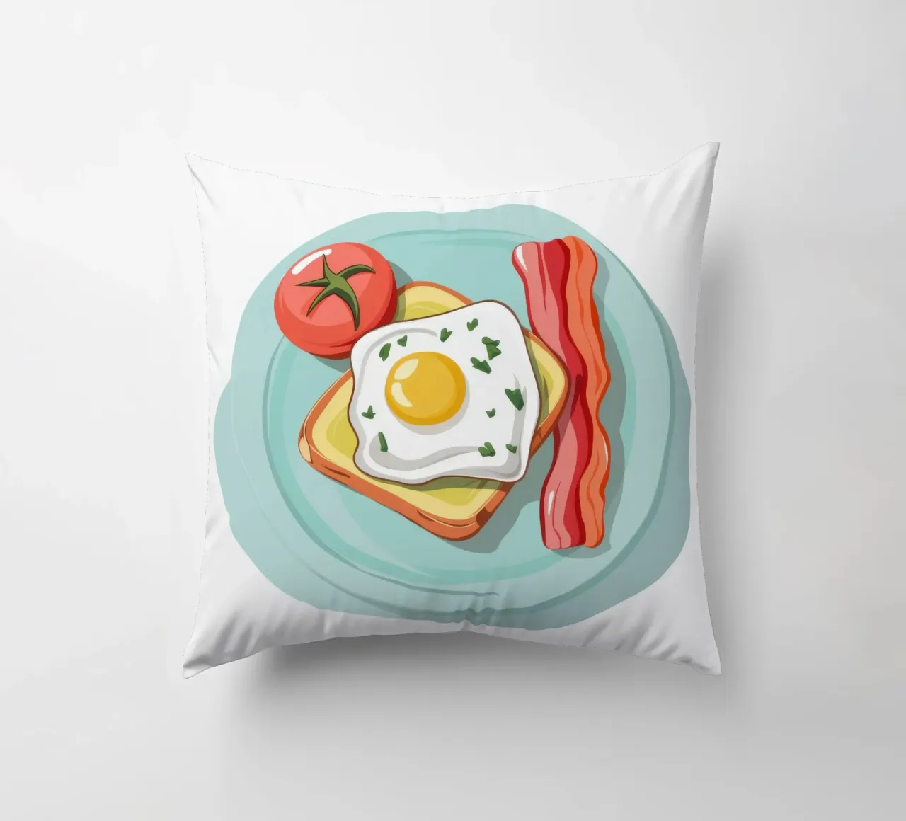 Piatto classico del mattino cuscino da Selene Shade