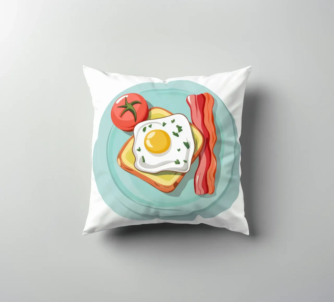 Piatto classico del mattino cuscino da Selene Shade