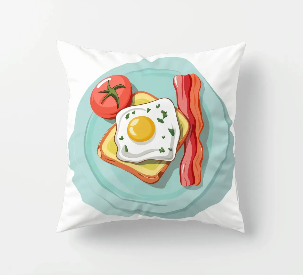 Piatto classico del mattino cuscino da Selene Shade