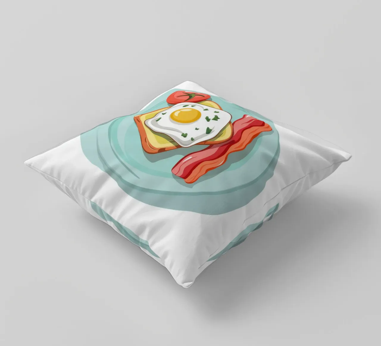 Piatto classico del mattino cuscino da Selene Shade