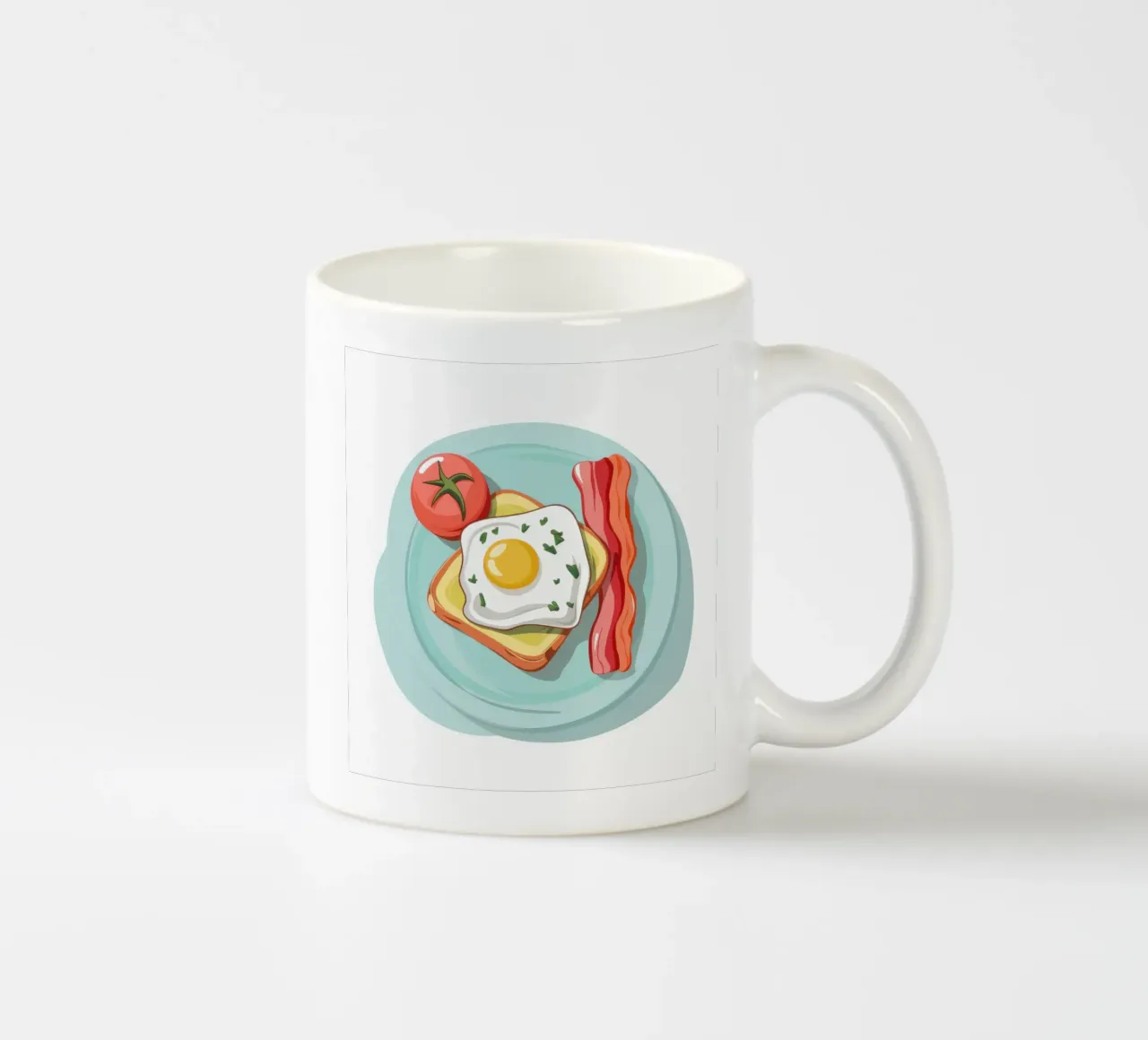 Piatto classico del mattino tazza in ceramica da Selene Shade