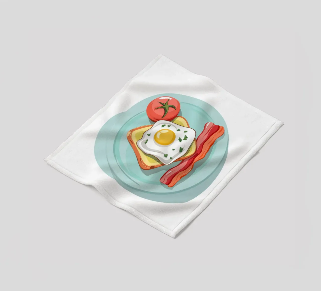 Piatto classico del mattino coperta in pile da Selene Shade