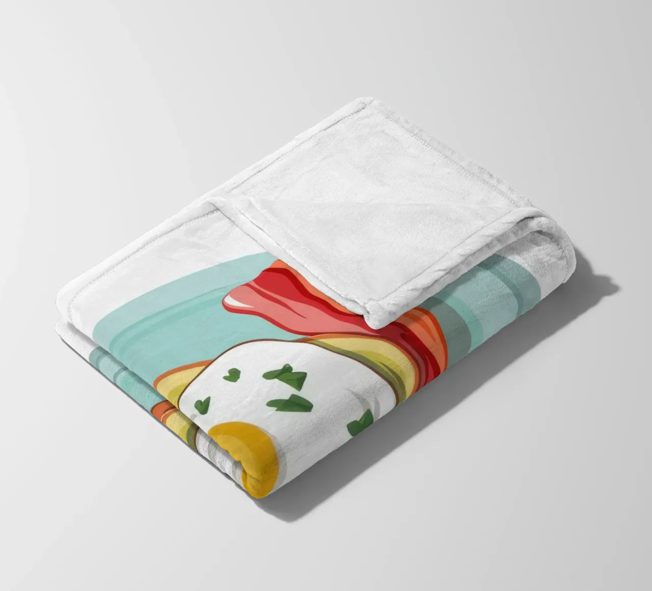 Piatto classico del mattino coperta in pile da Selene Shade