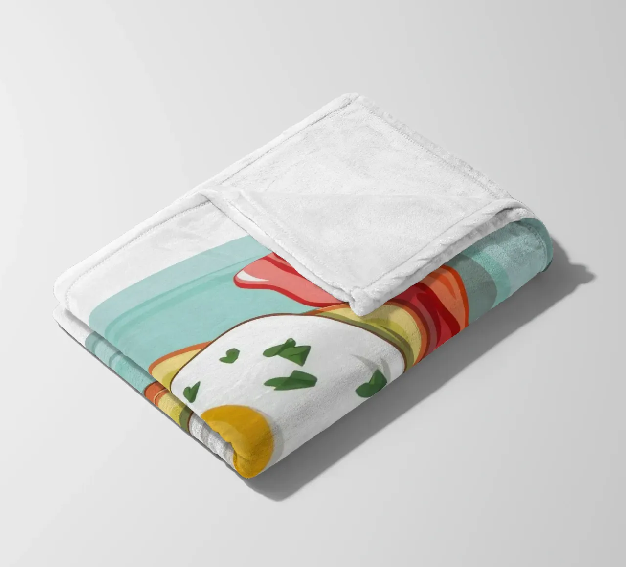 Piatto classico del mattino coperta in pile da Selene Shade