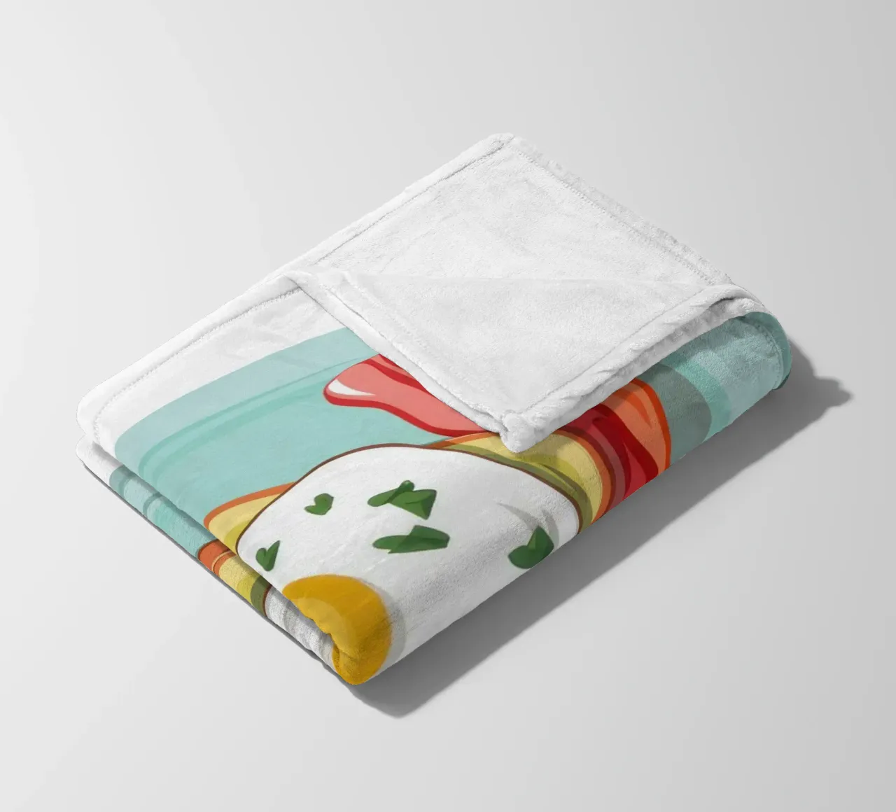 Piatto classico del mattino coperta in pile da Selene Shade