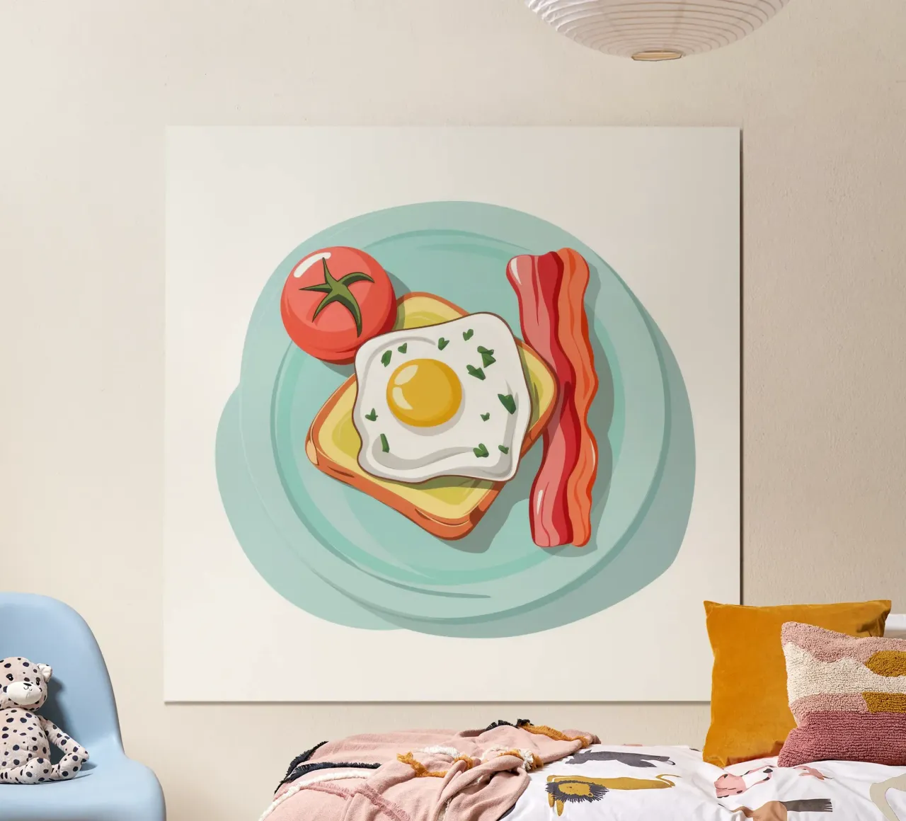 Piatto classico del mattino poster da Selene Shade